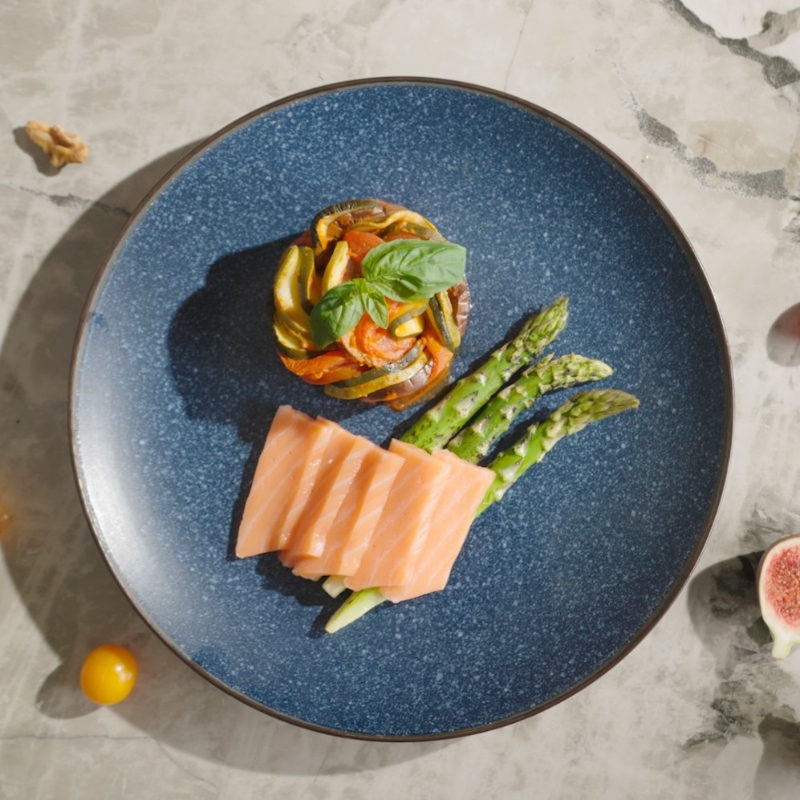 像真的素三文鱼由3D打印技术制成,于展内可供购买。 像真的素三文鱼由3D打印技术制成,于展内可供购买。