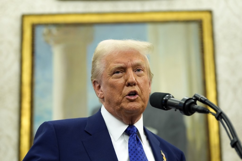 特朗普或在周四早上签署课征对等关税命令。美联社