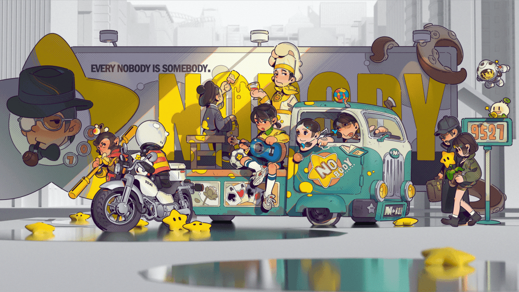 周星驰去年推出Nobody系列NFT 周星驰去年推出Nobody系列NFT