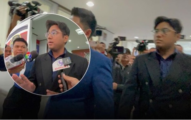 泰国议员在律师陪同下,前往警局投案。 泰国议员在律师陪同下,前往警局投案。