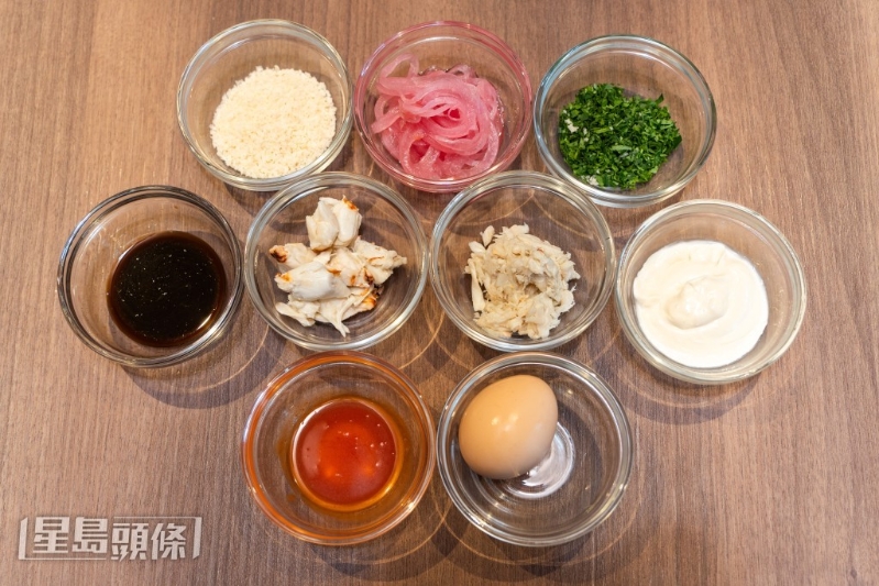 美式蟹肉饼材料