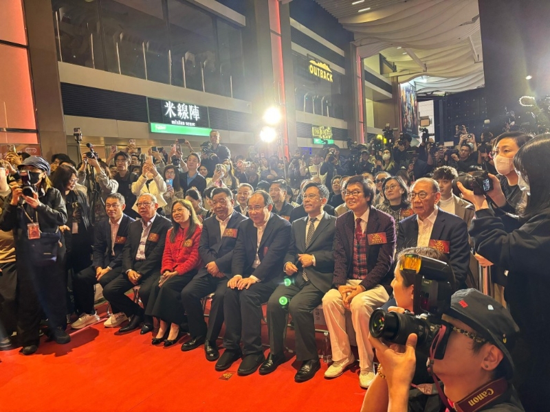 《哪吒2》在香港举行的首映礼,现场星光熠熠。 《哪吒2》在香港举行的首映礼,现场星光熠熠。