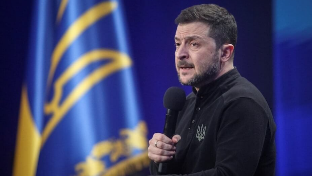 乌克兰总统泽连斯基。