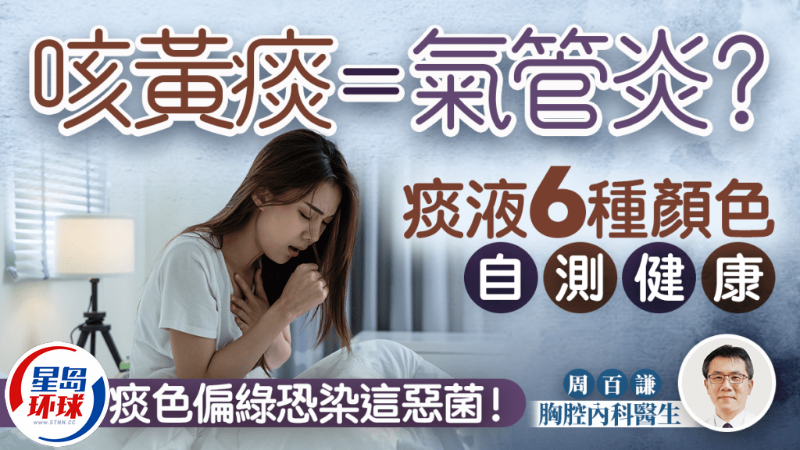 6种痰色自测健康