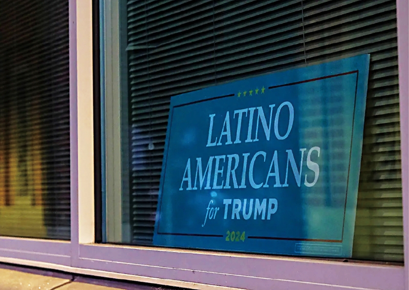 特朗普西易选民投票上升。 特朗普西易选民投票上升。