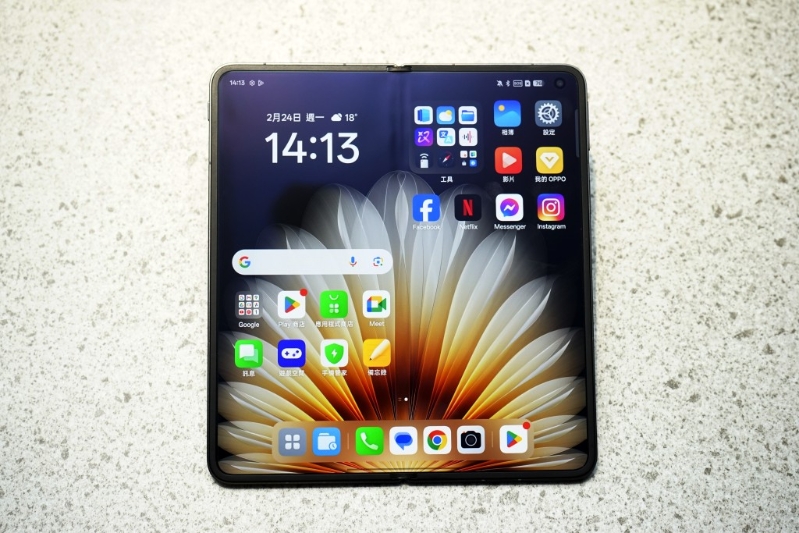 Find N5机面屏幕达6.62吋