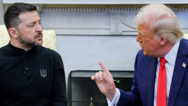 美乌总统在白宫爆发激烈争吵 美乌总统在白宫爆发激烈争吵