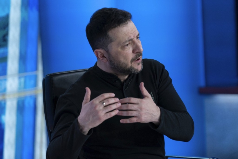 泽连斯基及其率领的乌方代表团传出被逐离白宫。美联社