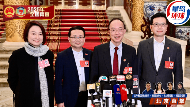 夏宝龙晤港澳人大代表 夏宝龙晤港澳人大代表