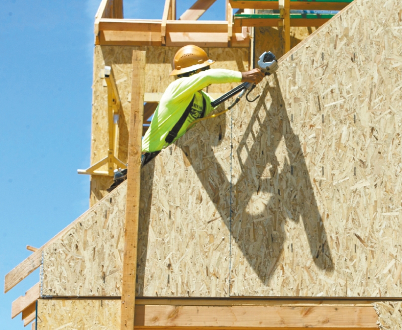 特朗普加征关税将提高住房建造成本。 特朗普加征关税将提高住房建造成本。