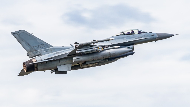 韩国空军主力KF-16战机。 @hornetysfs 韩国空军主力KF-16战机。 @hornetysfs