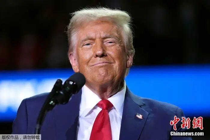 资料图:特朗普。 资料图:特朗普。