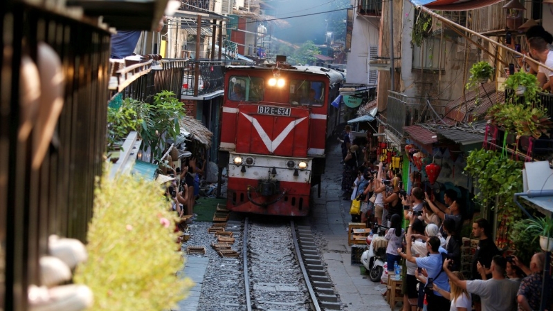 越南河内火车街