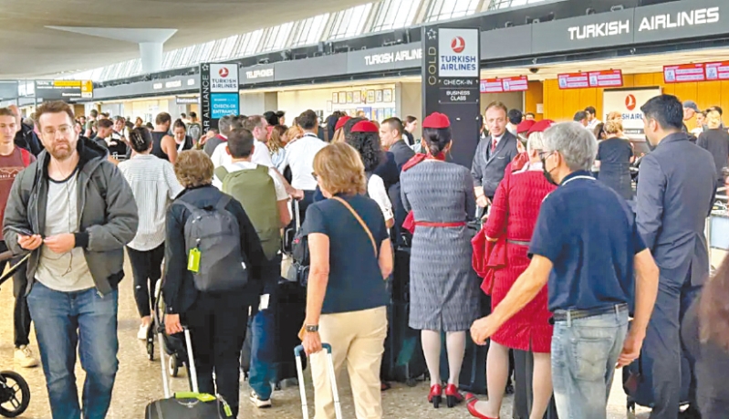 华盛顿特区杜勒斯机场。