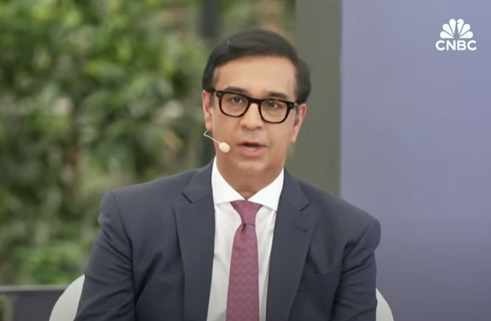 当地时间3月12日,卡迈勒·巴蒂亚接受CNBC采访 当地时间3月12日,卡迈勒·巴蒂亚接受CNBC采访