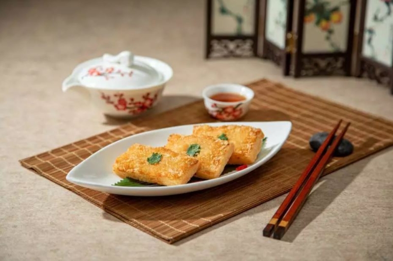 沙律酱虾多士 沙律酱虾多士