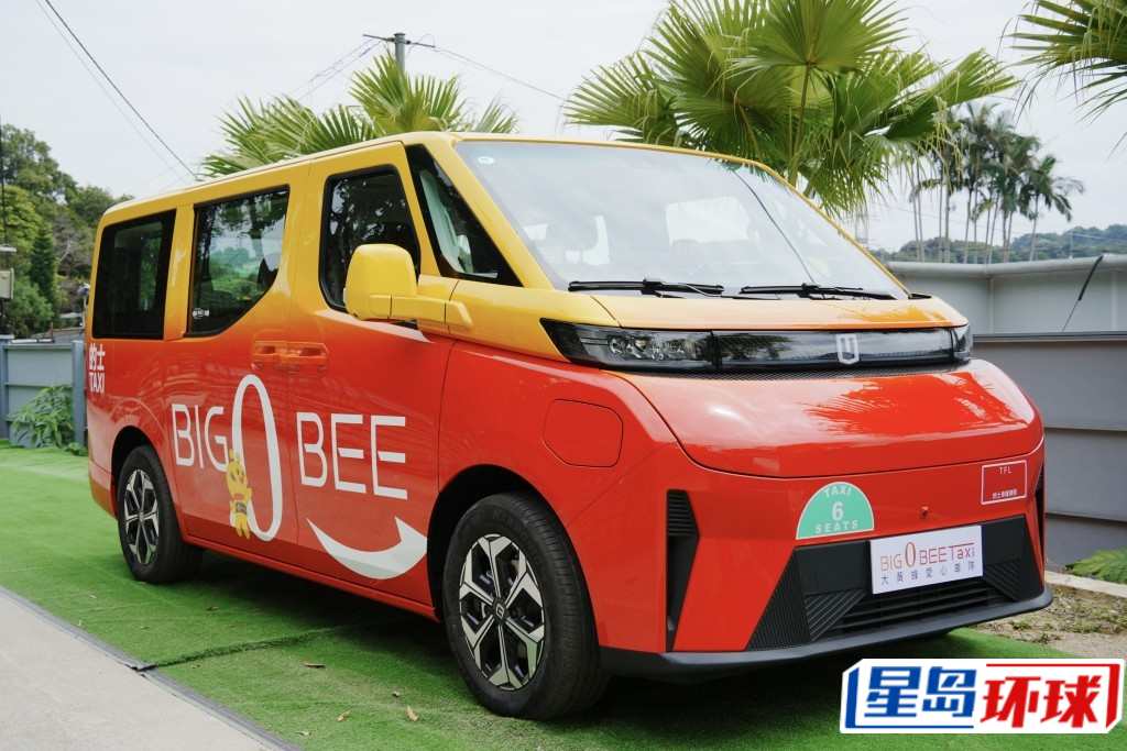 的士车队各有不同的颜色。 的士车队各有不同的颜色。