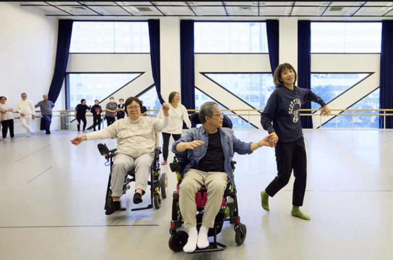 Frankie感恩能够跟长者和病患融洽相处。