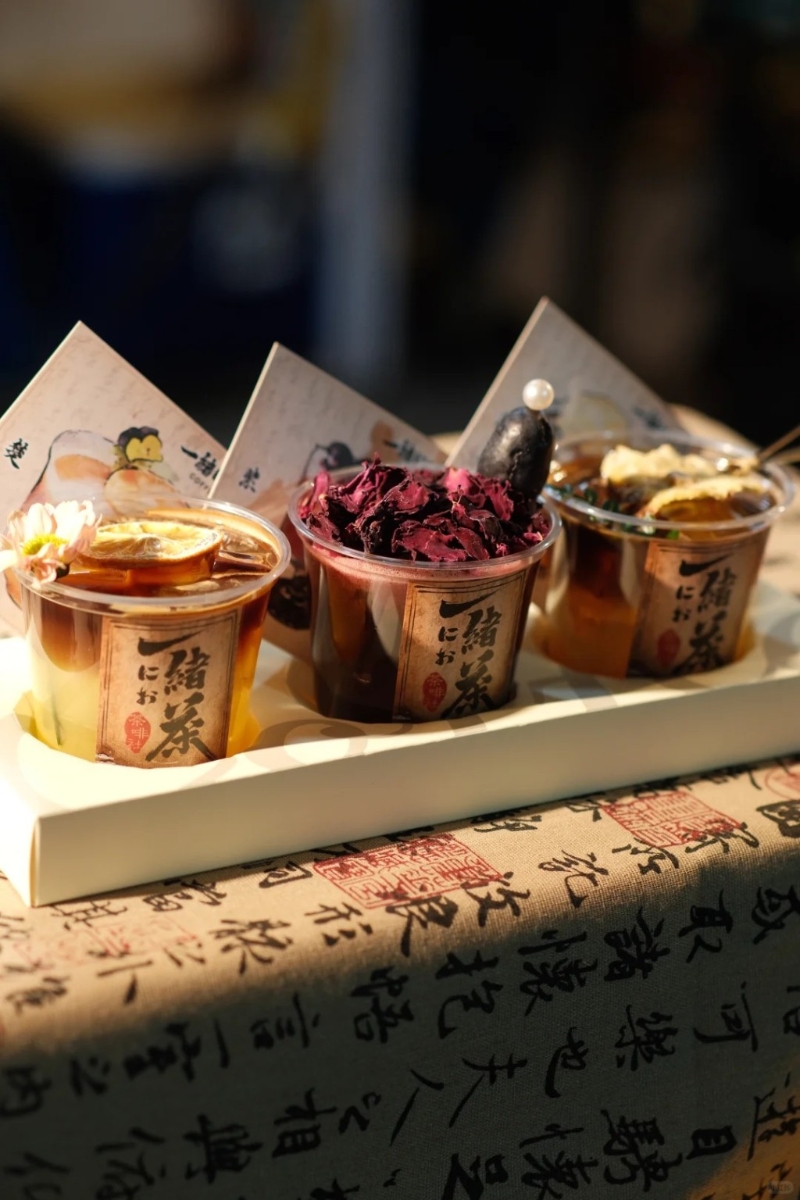 有来自顺德、主打精品咖啡及花果特调的内地咖啡品牌参加活动 有来自顺德、主打精品咖啡及花果特调的内地咖啡品牌参加活动