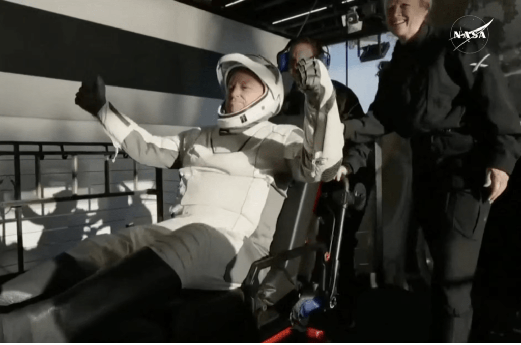 巴奇·威尔莫尔是其中一名被困太空站的NASA太空人。路透社 巴奇·威尔莫尔是其中一名被困太空站的NASA太空人。路透社