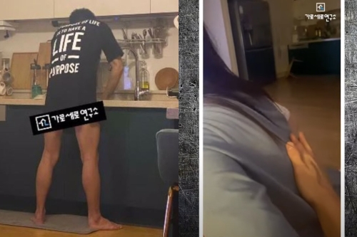 金秀贤粉丝夸赞金秀贤洗碗、拍背很温柔。