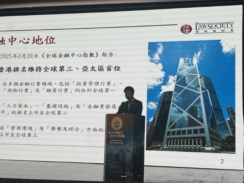 律师会会长汤文龙。 林彦汛摄