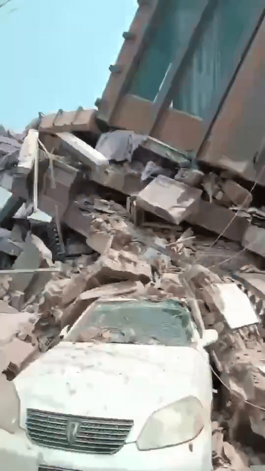 缅甸灾情。 缅甸灾情。