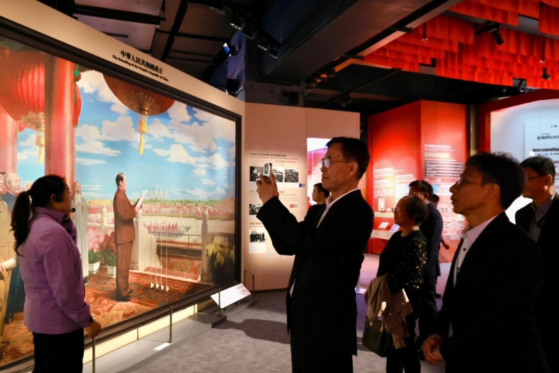 参观消防学院及国安展览厅。 邓炳强FB