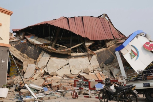 缅甸灾情严重。 缅甸灾情严重。