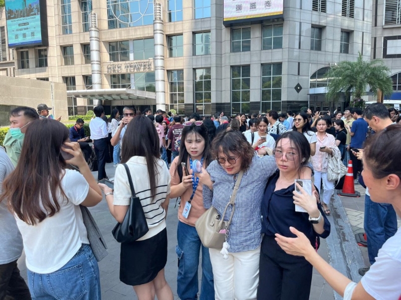 泰国曼谷出现灾情