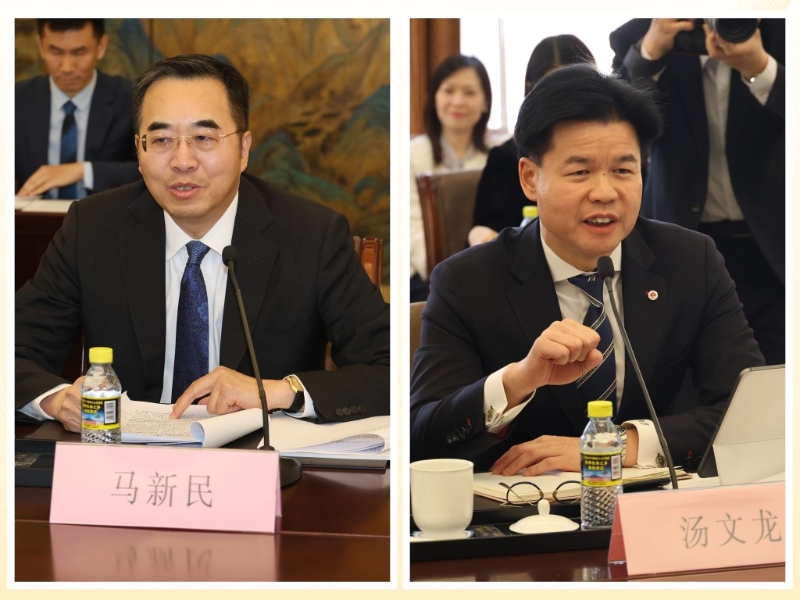 会长汤文龙律师率领律师会理事会拜访中华人民共和国外交部，并获外交部条约法律司司长马新民接见。 律师会FB图片