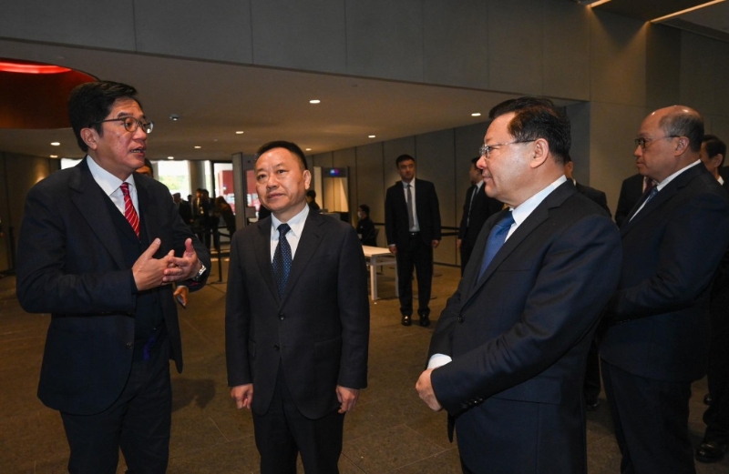 黄伟纶出席「国际水务高峰论坛」。黄伟纶fb图片 黄伟纶出席「国际水务高峰论坛」。黄伟纶fb图片