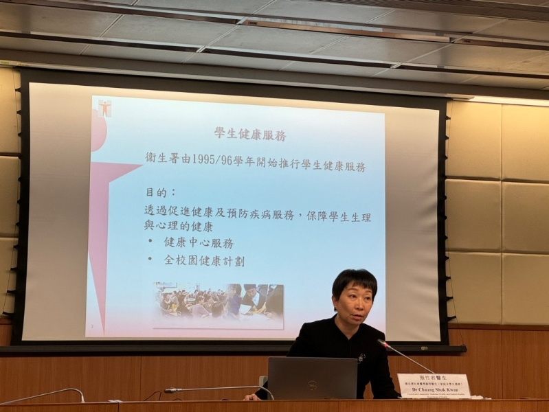 衞生署社会医学顾问医生张竹君。