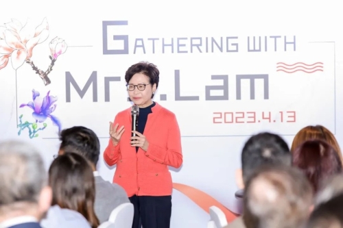 前特首林郑月娥。 前特首林郑月娥。