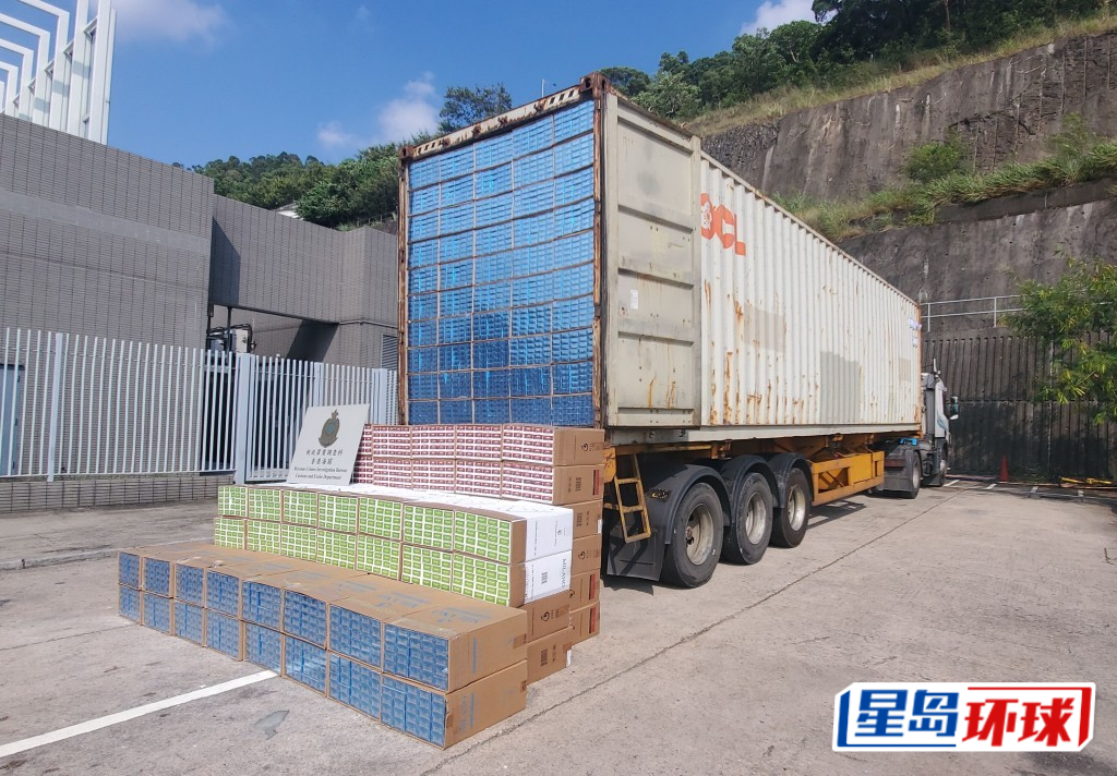 海关去年查获5.55亿支私烟涉24.66亿。资料图片 海关去年查获5.55亿支私烟涉24.66亿。资料图片