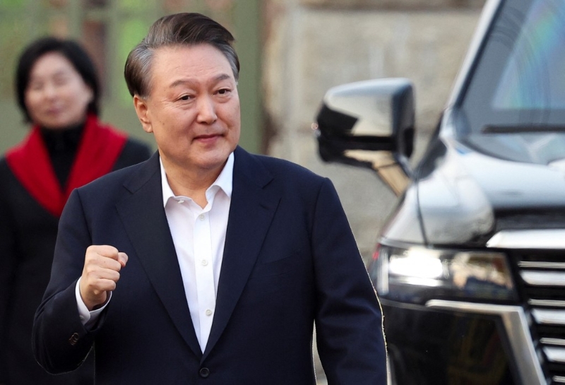 尹锡悦被罢免。路透社