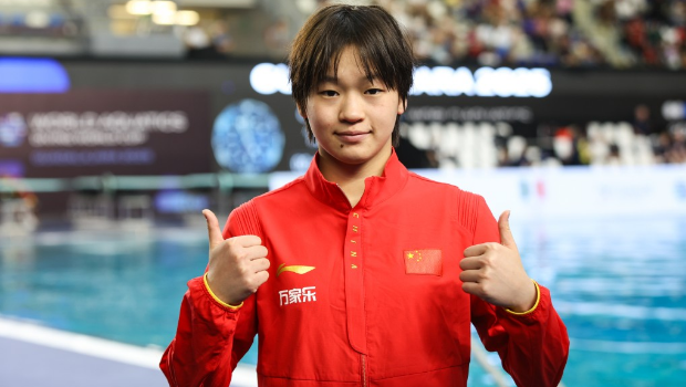 全红婵表示未来最主要目标，是克服发育带来的体重增加。