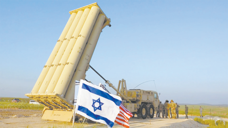美国向以色列增派的“萨德”反导系统