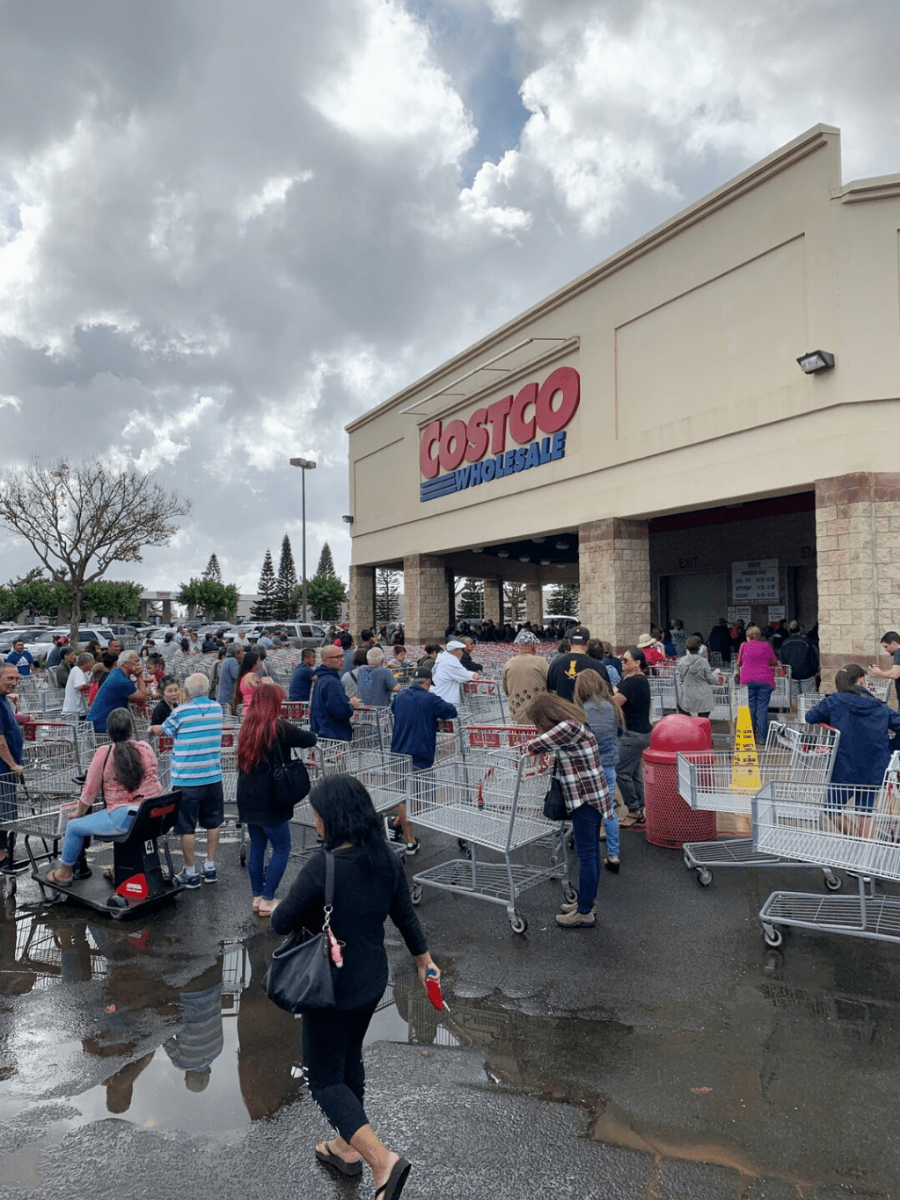 美国超市中国商品被民众抢购。 路透社 美国超市中国商品被民众抢购。 路透社