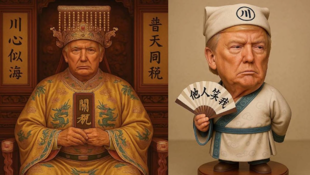 内地网友恶搞特朗普。