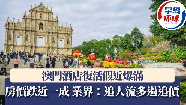 酒店酒店的复活几乎已经饱满，房价下跌了近1