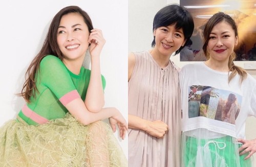 中山美穗告别式22日举行，妹妹中山忍（右图左）「还不想道别」。（图／IG@_miho_nakayama_、_shinobu_nakayama_）