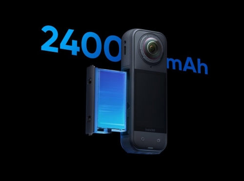 X5配备全新2,400mAh，续航时间大幅延长至185分钟。