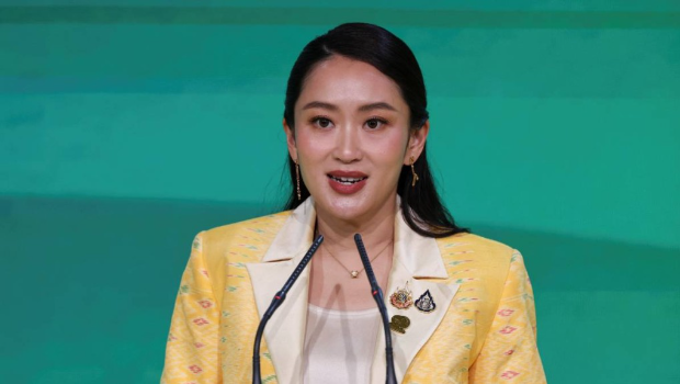 泰国总理佩通坦。路透社 泰国总理佩通坦。路透社