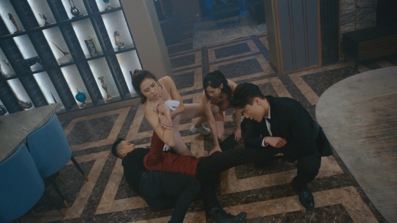 丁子朗、郭柏妍、张振朗、刘颖镟在剧中有大量打戏。