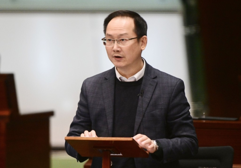 立法会议员陈学锋。