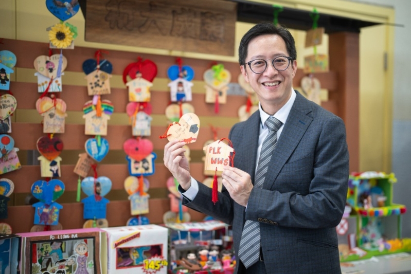 陈瑞良校长称上一代严师出高徒，从来没有对后辈称赞，自然难获安全感及认同感。（受访者提供）