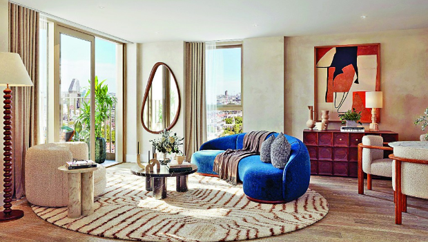 The Wilderly， Elephant Park提供开放式至2房间隔。