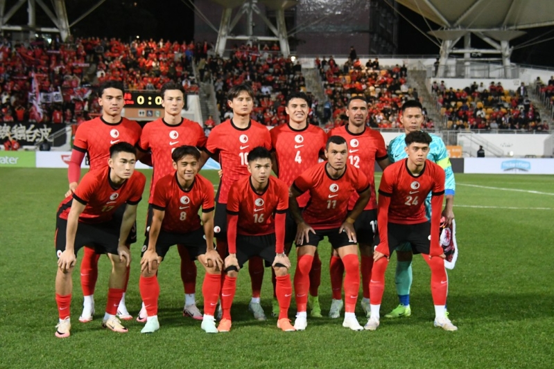 香港男子足球代表队将在6月10日晚上8时，主场对阵印度的亚洲杯外围赛赛事。