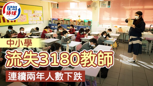 香港中小学流失3180教师 香港中小学流失3180教师